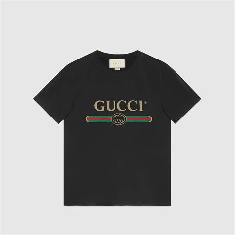 gucci logo canotta e tshirt limited edition|gucci washed t shirt.